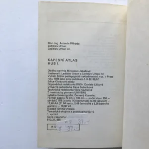 Kapesní atlas hub, Antonín Příhoda, Ladislav Urban, Ladislav Urban ml.