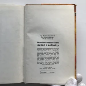 Domácí konzervování ovoce a zeleniny, Božena Hostašová, Eduard Němec, Libuše Vlachová