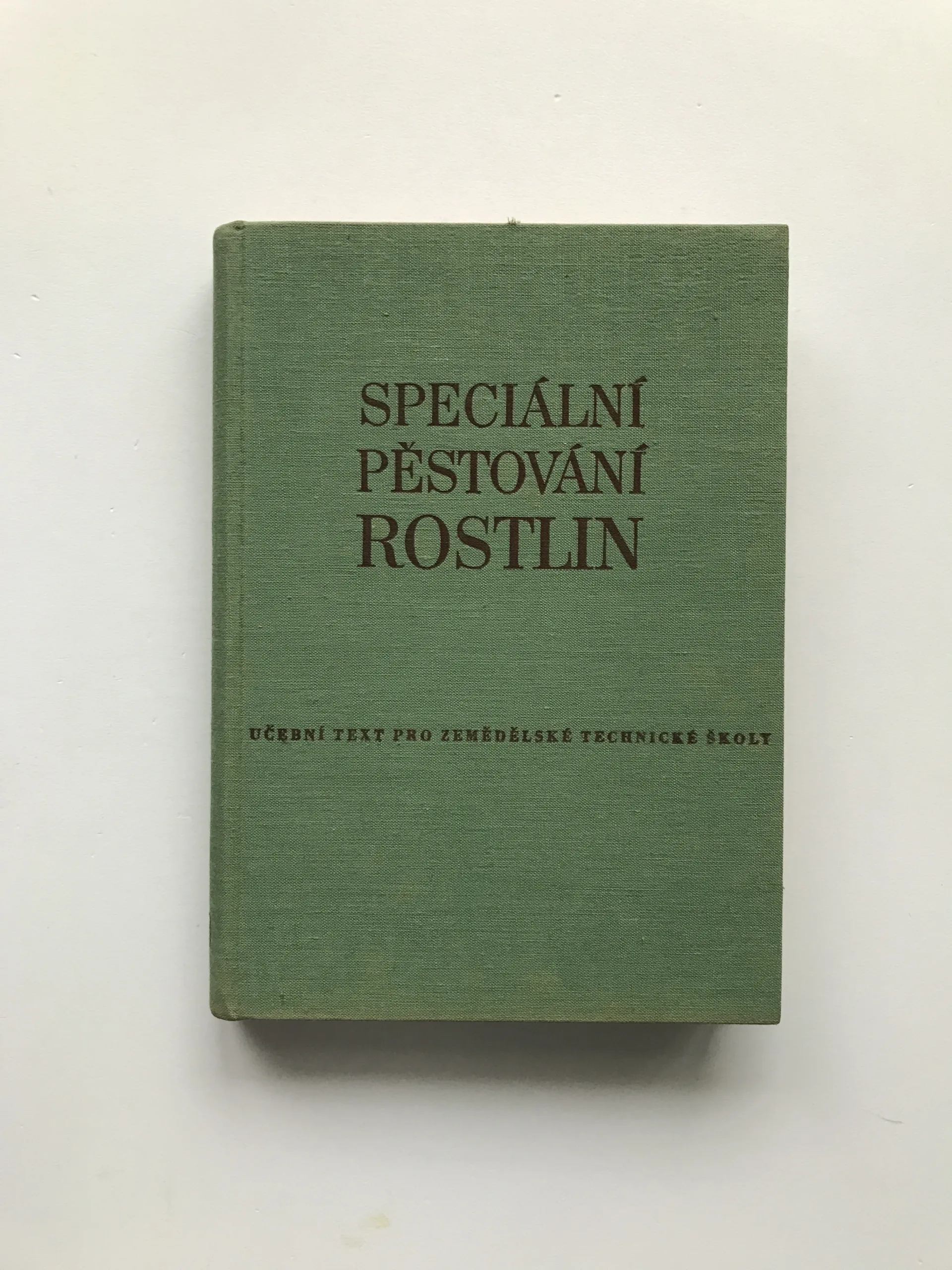 Speciální pěstování rostlin, kolektiv autorů