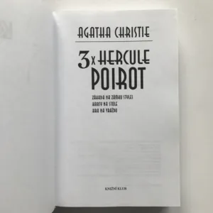 3x Hercule Poirot, Agatha Christie