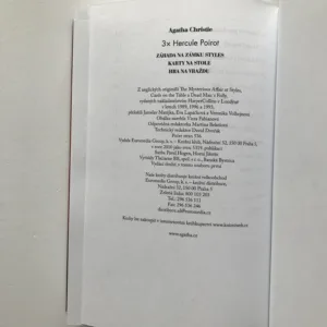3x Hercule Poirot, Agatha Christie