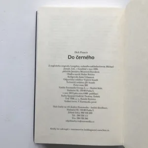 Do černého, Dick Francis