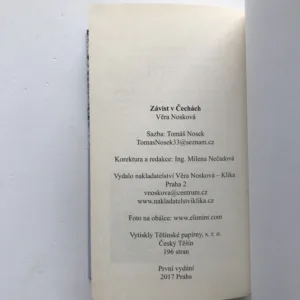 Závist v Čechách, Věra Nosková