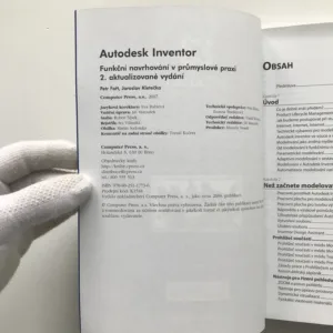 Autodesk Inventor (Funkční navrhování v průmyslové praxi), Petr Fořt, Jaroslav Kletečka