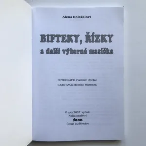 Bifteky, řízky a další výborná masíčka, Alena Doležalová