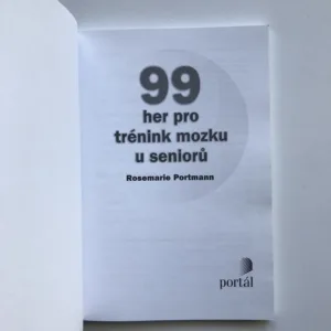 99 her pro trénink mozku u seniorů, Rosemarie Portmann