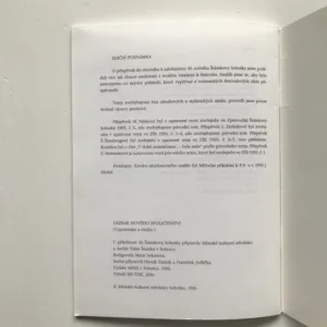 Zázrak nového společenství (Vzpomínky a úvahy), Marie Sekerová, kolektiv autorů