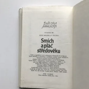 Smích a pláč středověku, Pavel Spunar