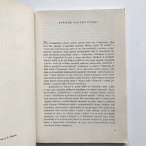 Následování (Výklad kázání na hoře), Dietrich Bonhoeffer