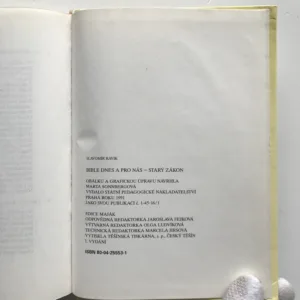 Bible dnes a pro nás – Starý zákon, Slavomír Ravik