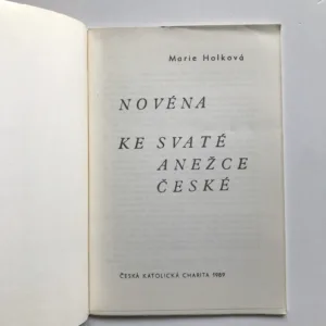 Novéna ke svaté Anežce České, Marie Holková