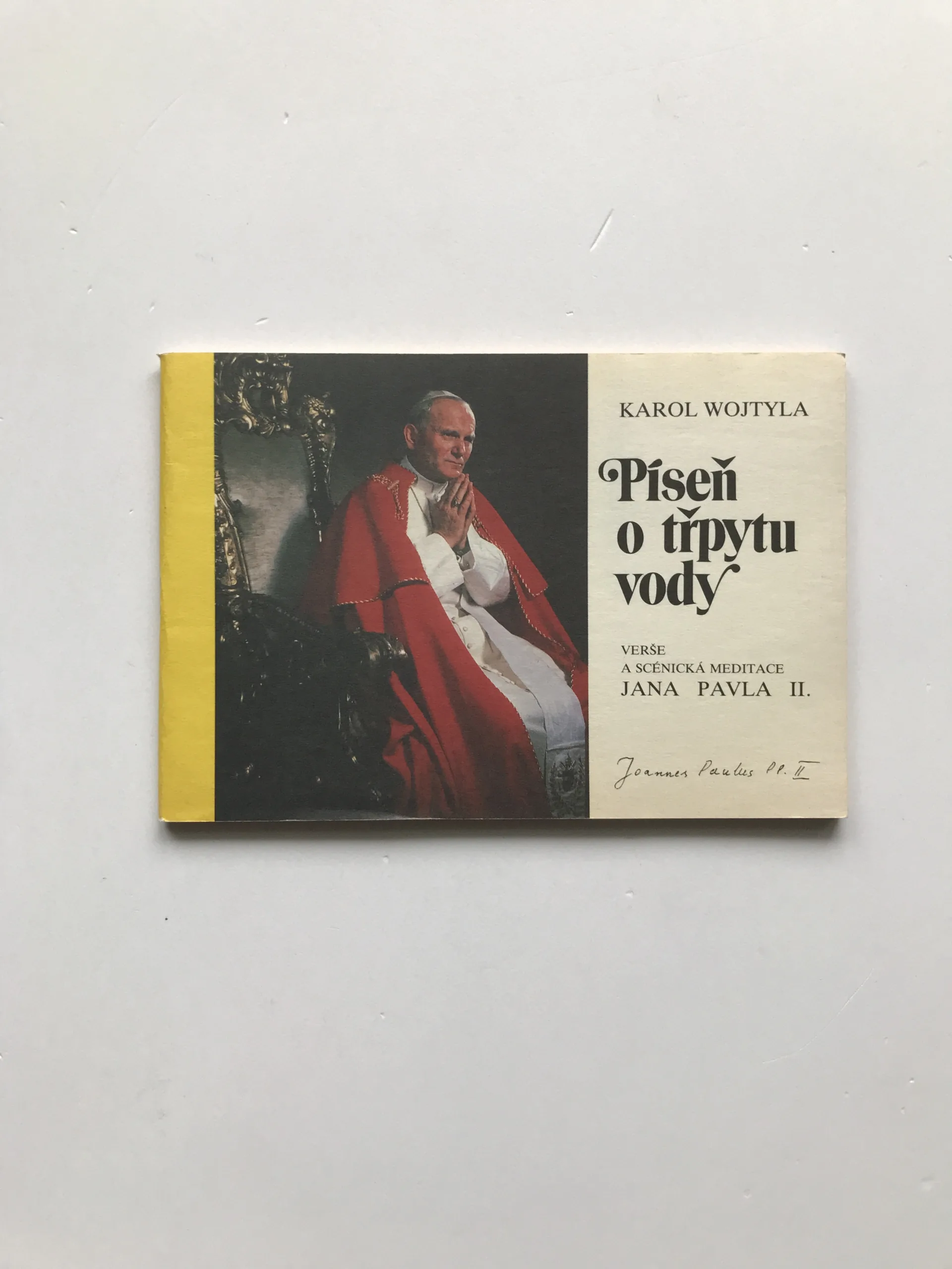 Píseň o třpytu vody (Verše a scénická meditace Jana Pavla II.), Jan Pavel II., Karol Wojtyla