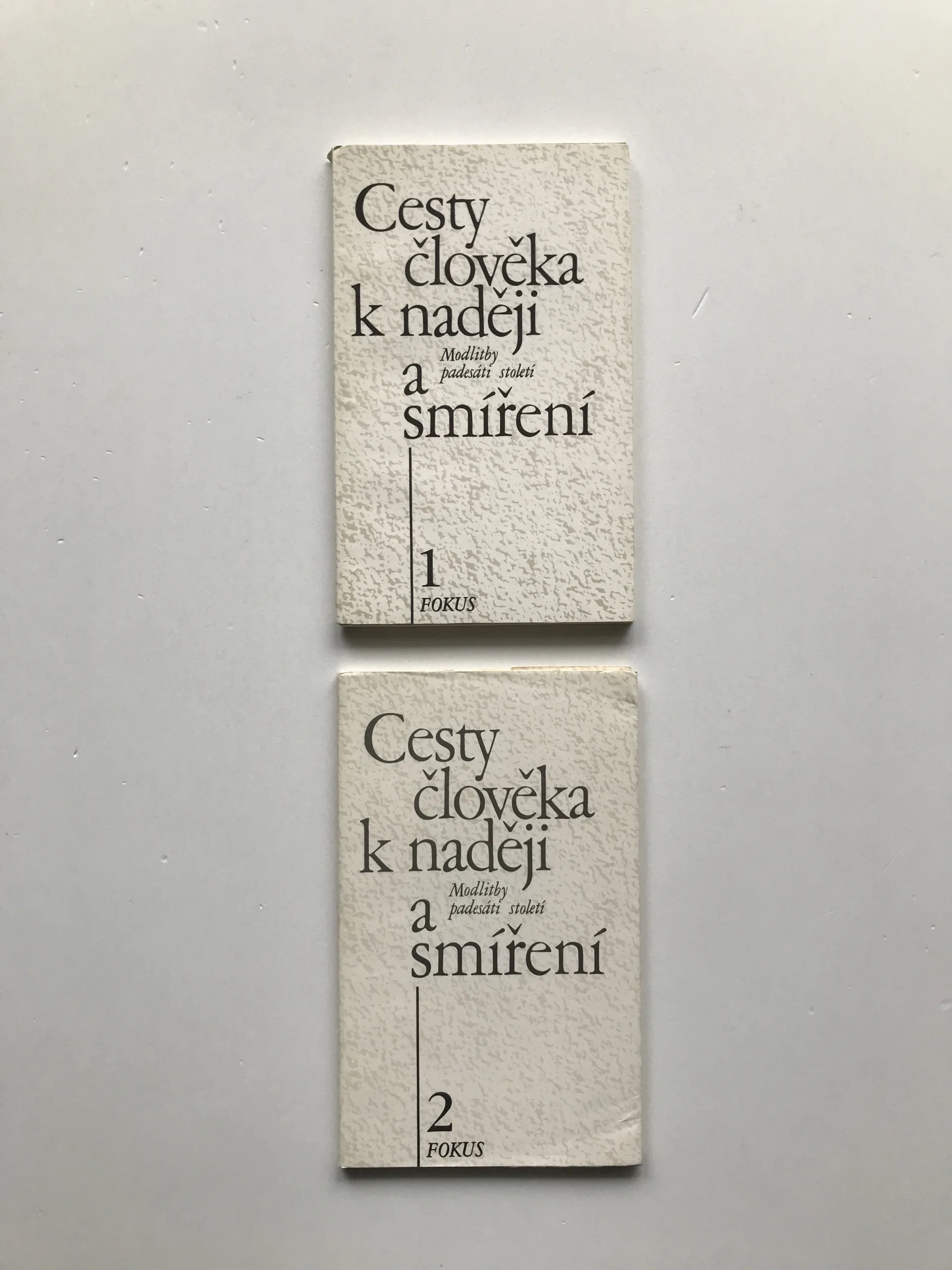 Cesty člověka k naději a smíření 1+2 (Modlitby padesáti století), Květoslava Neradová