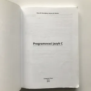 Programovací jazyk C, Brian W. Kernighan, Dennis M. Ritchie