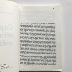 Čapci očima rodiny, Helena Koželuhová, Vladimír Justl