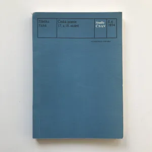 Česká poezie 17. a 18. století, Zdeňka Tichá