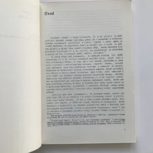 Česká poezie 17. a 18. století, Zdeňka Tichá