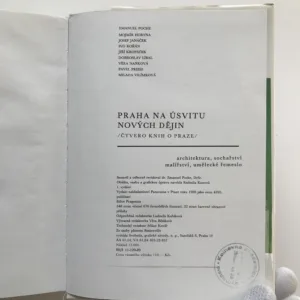 Praha na úsvitu nových dějin (Architektura, sochařství, malířství, umělecké řemeslo), Emanuel Poche, kolektiv autorů
