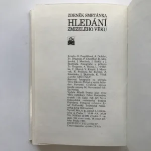 Hledání zmizelého věku, Zdeněk Smetánka