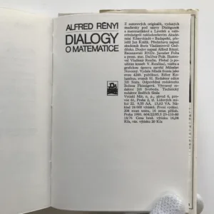 Dialogy o matematice, Alfred Rényi