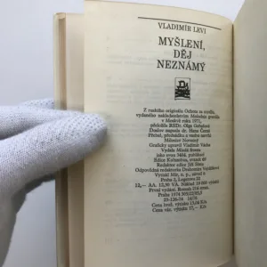 Myšlení, děj neznámý, Vladimír Levi