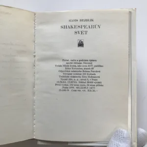 Shakespearův svět, Alois Bejblík