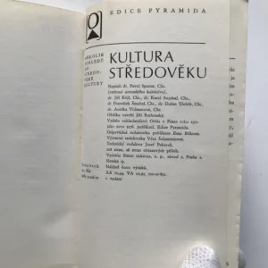 Kultura středověku (Několik pohledů do středověké kultury), Pavel Spunar, Jiří Kejř, Karel Stejskal, František Šmahel, Dušan Třeštík, Anežka Vidmanová