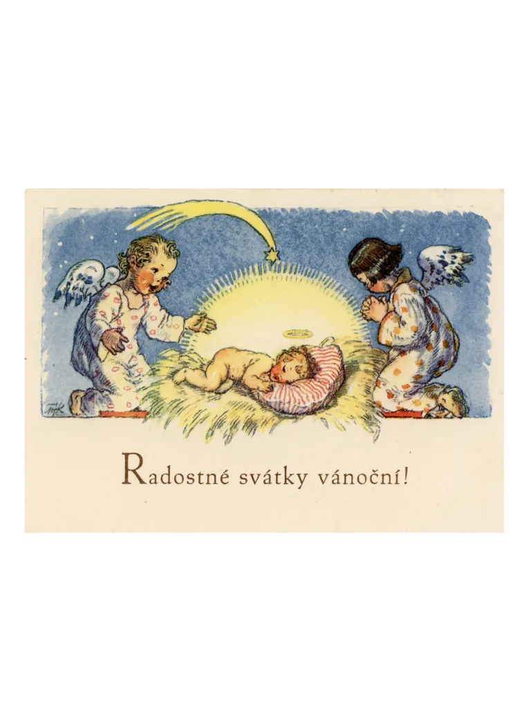 Radostné svátky vánoční!, Marie Fischerová-Kvěchová