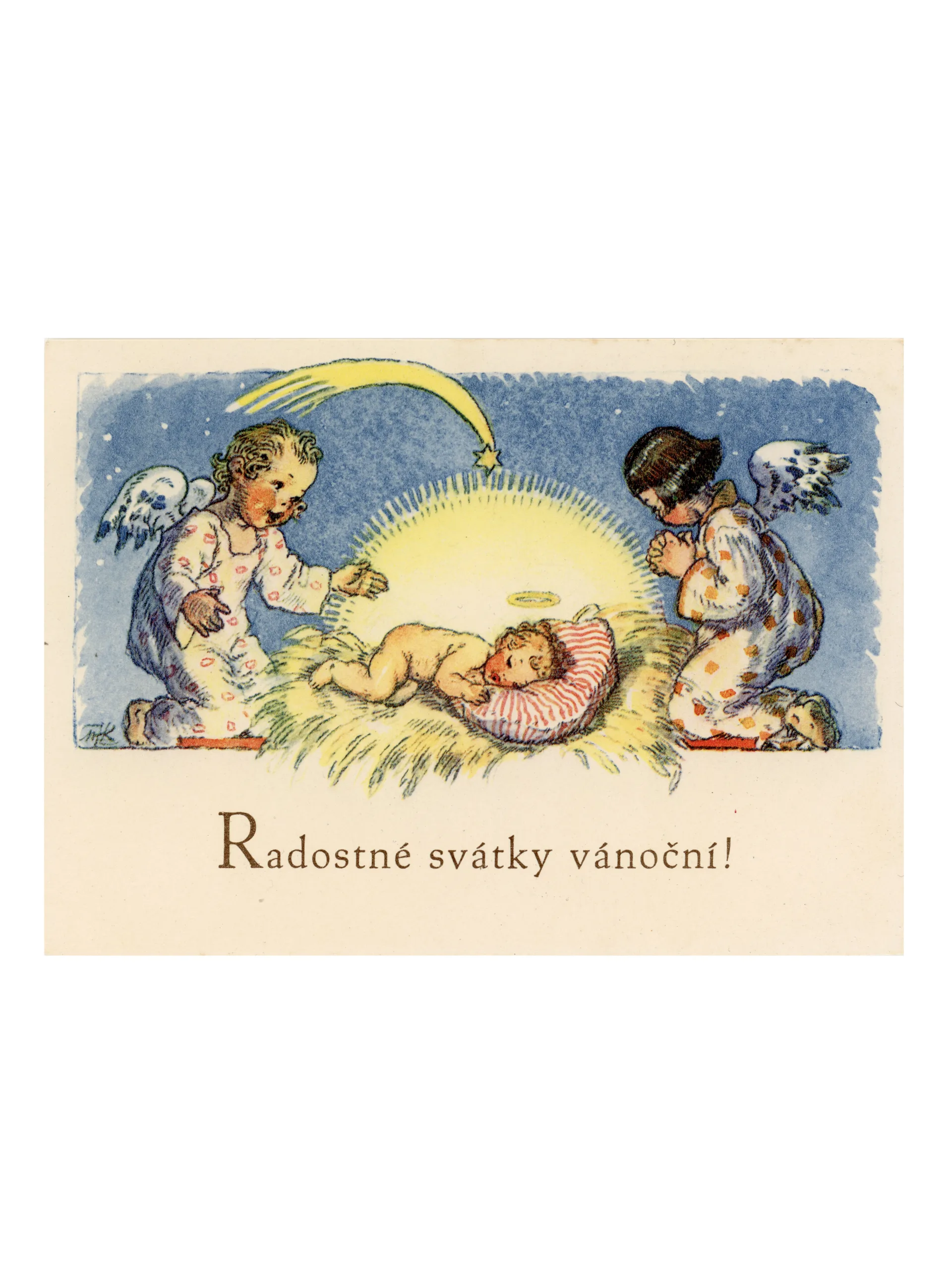 Radostné svátky vánoční!, Marie Fischerová-Kvěchová