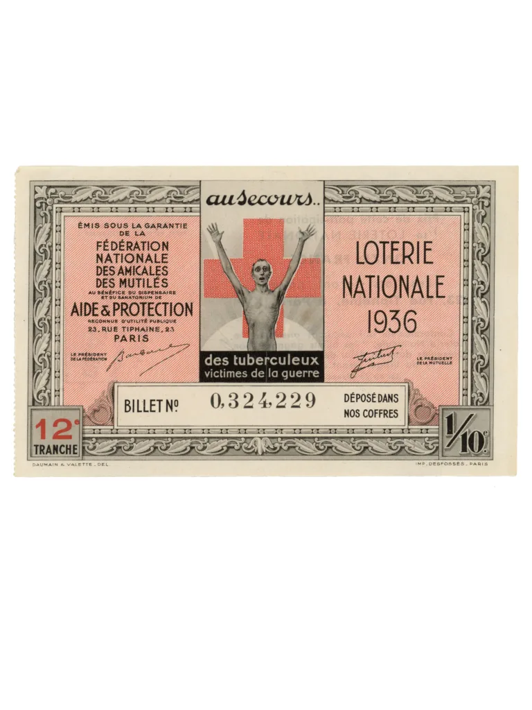 Loterie nationale 1936 (los)