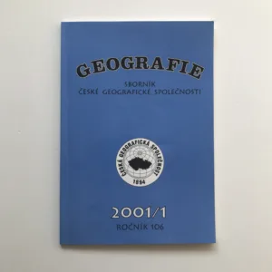 Geografie 2001/1 (Sborník České geografické společnosti), Bohumír Janský, kolektiv autorů