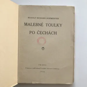 Malebné toulky po Čechách, Rudolf Richard Hofmeister