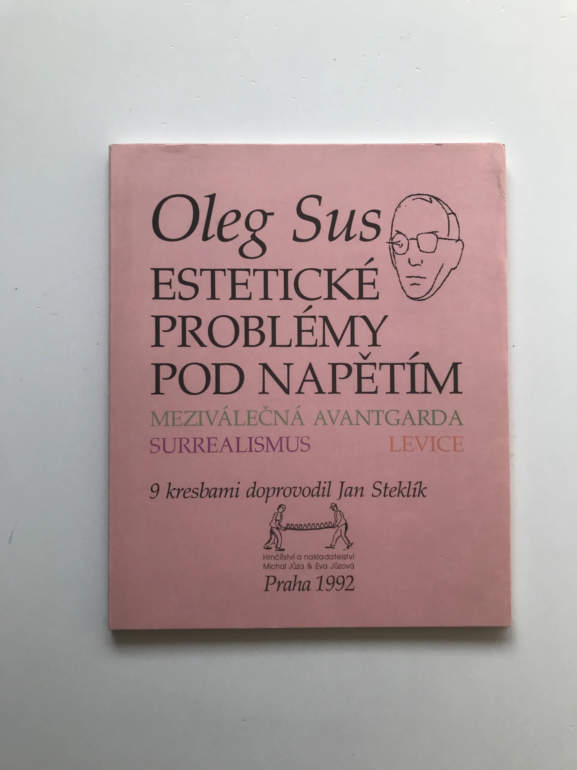 Estetické problémy pod napětím – Meziválečná avantgarda, surrealismus, levice, Oleg Sus, Jan Steklík