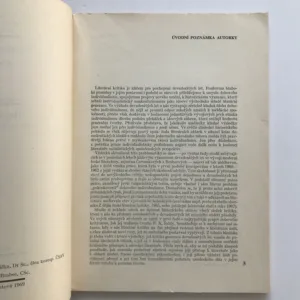 Hledání hodnot (O literární kritice devadesátých let), Ludmila Lantová