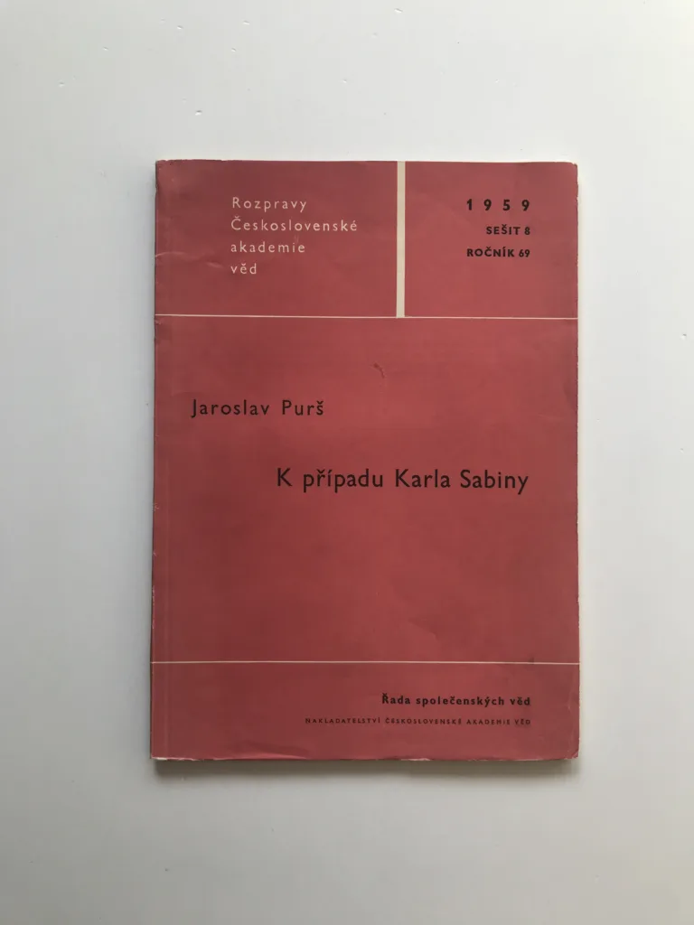 K případu Karla Sabiny, Jaroslav Purš