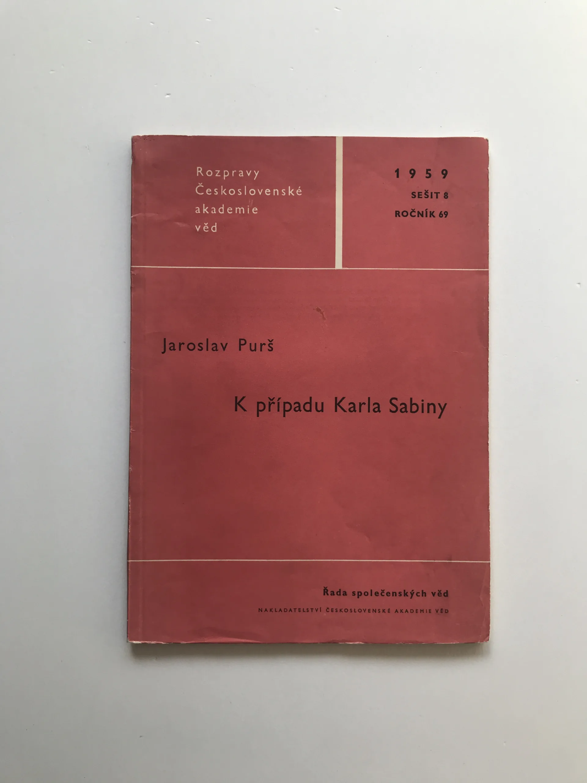 K případu Karla Sabiny, Jaroslav Purš