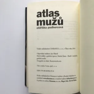 Atlas mužů (věnování autorky), Oldřiška Podhorcová