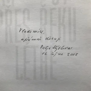 Most přes řeku Léthé (podpis autorky), Valja Stýblová