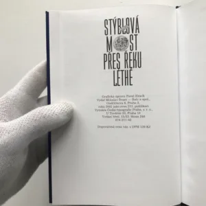 Most přes řeku Léthé (podpis autorky), Valja Stýblová