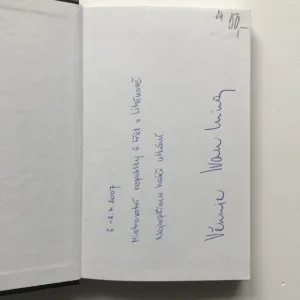 Můj táta byl... (věnování autora), Ivan Hlinka ml.