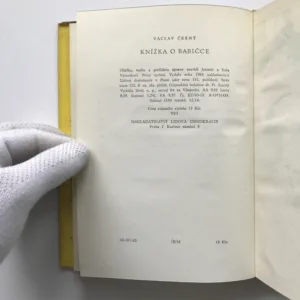 Knížka o Babičce, Václav Černý