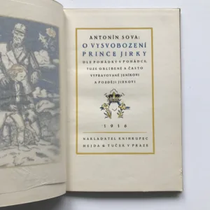 O vysvobození prince Jirky, Antonín Sova