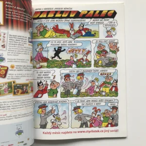 Čtyřlístek – Ďáblův palec – dvojčíslo 539-540 (19-20/12), Jaroslav Němeček, Jiří Poborák, Richard Svitalský, Slavomír Svitalský, Hana Lamková