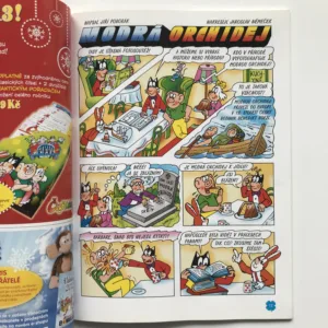 Čtyřlístek – Ďáblův palec – dvojčíslo 539-540 (19-20/12), Jaroslav Němeček, Jiří Poborák, Richard Svitalský, Slavomír Svitalský, Hana Lamková