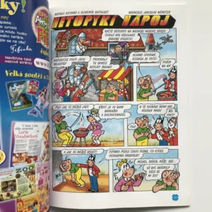 Čtyřlístek – Ďáblův palec – dvojčíslo 539-540 (19-20/12), Jaroslav Němeček, Jiří Poborák, Richard Svitalský, Slavomír Svitalský, Hana Lamková