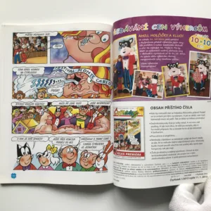 Čtyřlístek – Ďáblův palec – dvojčíslo 539-540 (19-20/12), Jaroslav Němeček, Jiří Poborák, Richard Svitalský, Slavomír Svitalský, Hana Lamková