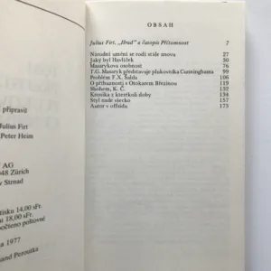 TGM představuje plukovníka Cunninghama, Ferdinand Peroutka