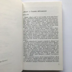 TGM představuje plukovníka Cunninghama, Ferdinand Peroutka