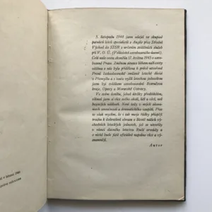 Cesta nejsladší (Reportážní črty z osobního deníku o cestě skupiny československých letců do vlastni přes Střední Východ a SSSR), Hugo J. Slípka