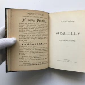 Básně k památce Husově / Miscelly / Vodňátka, Jan Hejret, Gustav Dörfl, Charles Kingsley